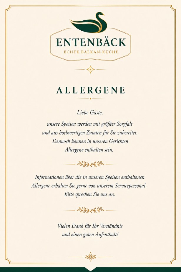Speisekarte Seite 2