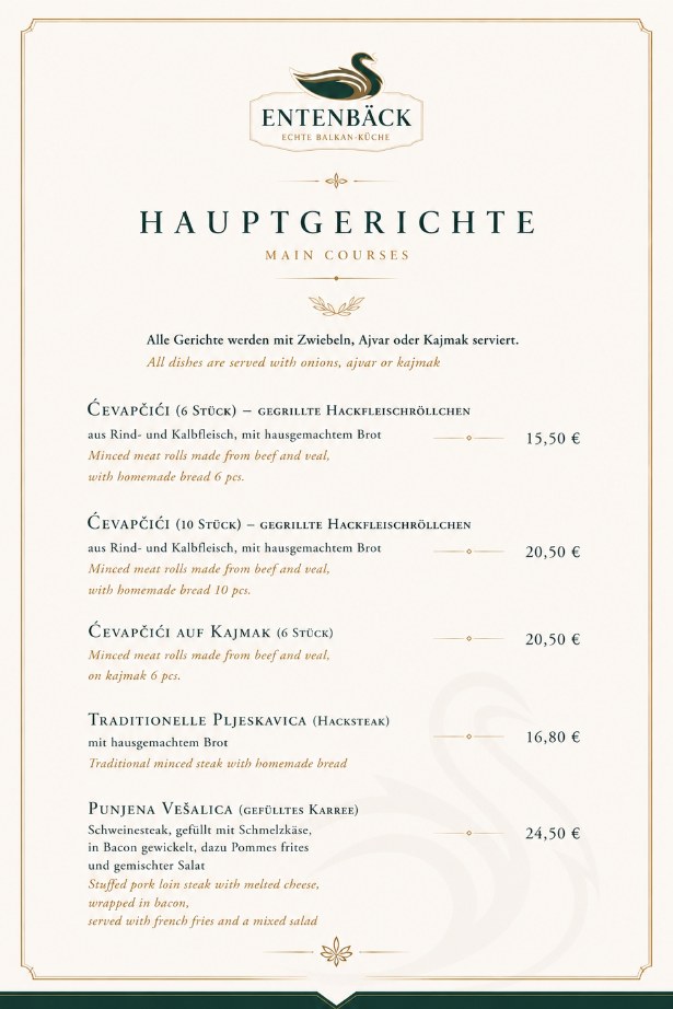 Speisekarte Seite 5